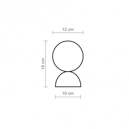 Lámpara de mesa Abisal