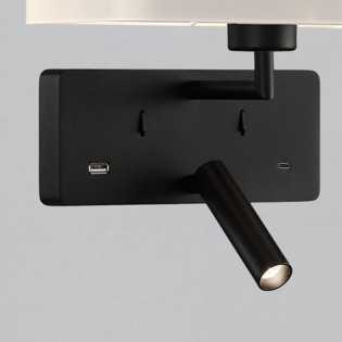 Wall lamp with LED reader Romeo (3W)