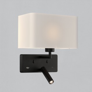 Wall lamp with LED reader...