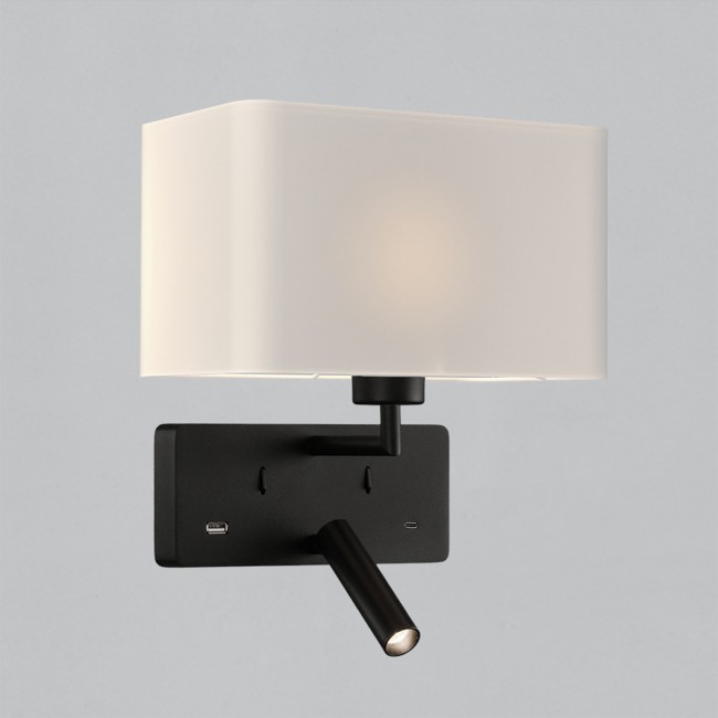 Aplique de pared con lector LED Romeo (3W)