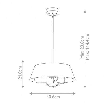 Pendant Lamp Luella (3 lights)