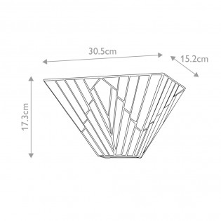 Aplique de pared Alderley