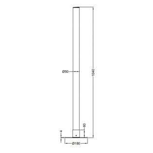Floor lamp LED Leia RGB (10W)