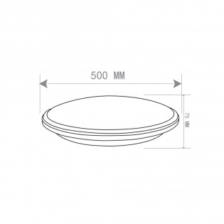 Flush light LED Limbus (34W)