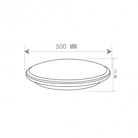 Flush light LED Limbus (34W)