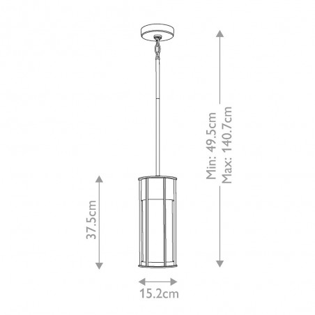 Outdoor Pendant Lamp Camillo