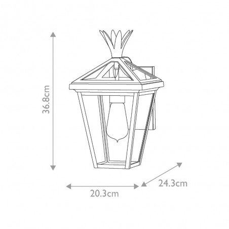 Outdoor Wall Lamp Palma S