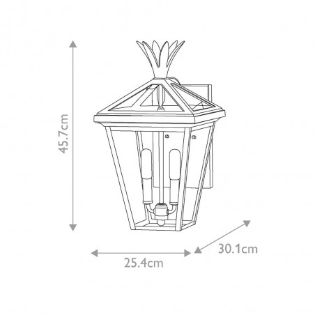 Outdoor Wall Lamp Palma M