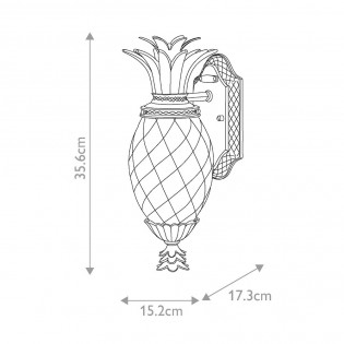 Outdoor Wall Lamp Plantation S