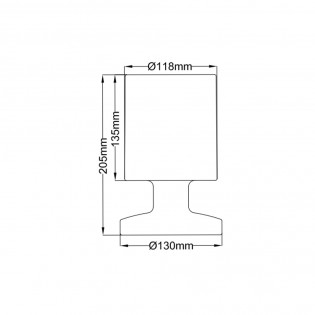 Outdoor lamp LED Lora (1.5W)