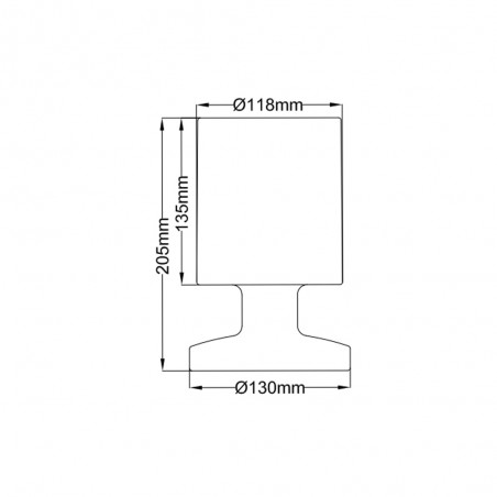 Outdoor lamp LED Lora (1.5W)