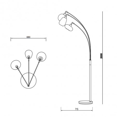 Floor lamp Lumina