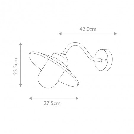 Outdoor Wall Lamp Klampenborg PIR