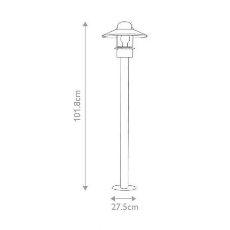 Klampenborg 1 Light Bollard