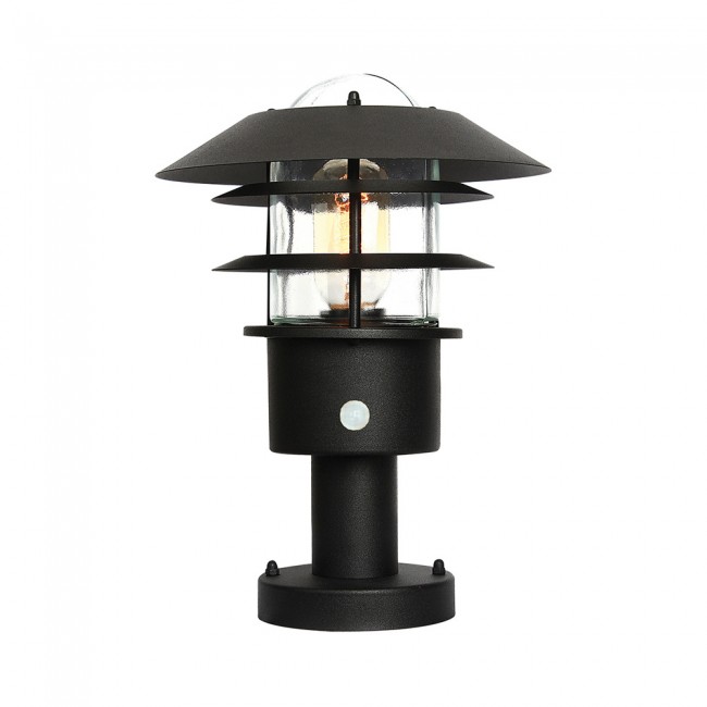Outdoor Pedestal Lamp Helsingor PIR