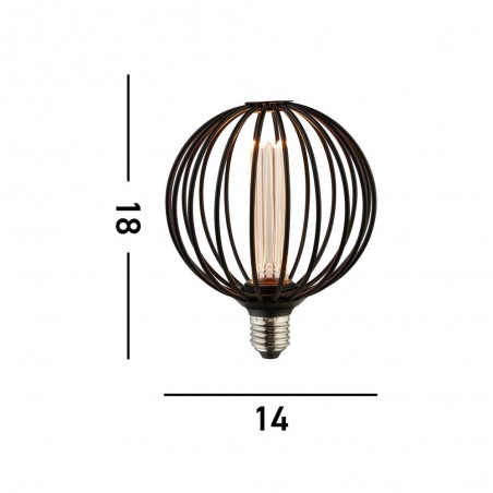 Decorative bulb LED E27 Dim (4.5W)