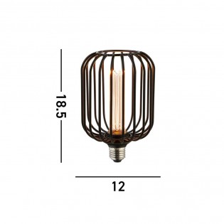 Bombilla decorativa LED E27 Dim (4.5W)