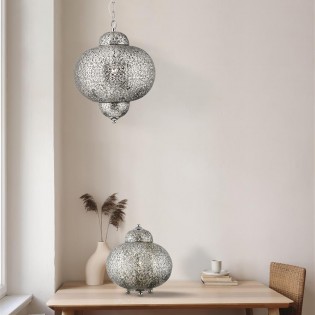 Table lamp Fretwork