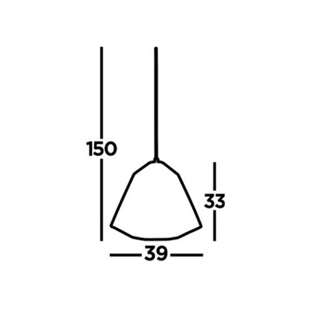 Lámpara Jaula Geometric
