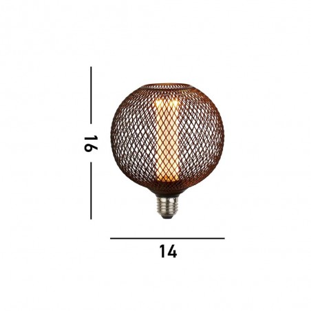 Bombilla decorativa LED E27 Dim (4.5W)