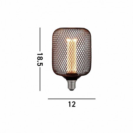 Bombilla decorativa LED E27 Dim (4.5W)