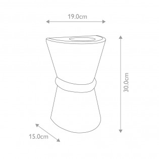 Outdoor Wall Lamp Dungarvan (2 lights)