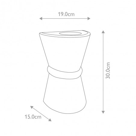 Outdoor Wall Lamp Dungarvan (2 lights)