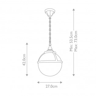 Outdoor Pendant Lamp Glenbeigh