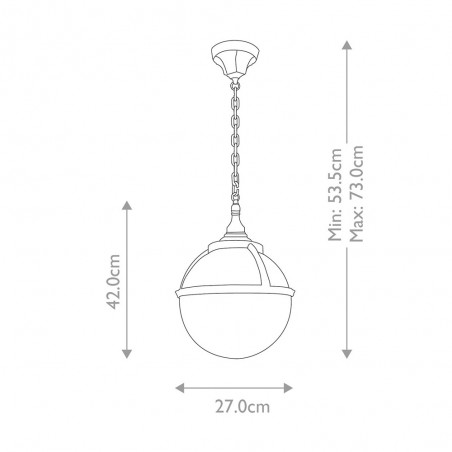 Outdoor Pendant Lamp Glenbeigh