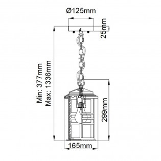 Outdoor Pendant Lamp Beacon