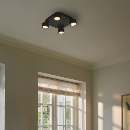 Plafón de techo LED Clyde (4x3.5W)