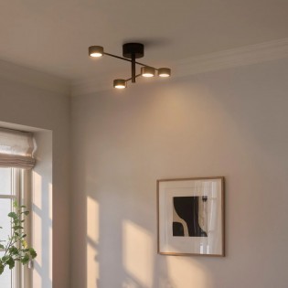 LED Ceiling Flush Light Clyde II (4x3.5W)