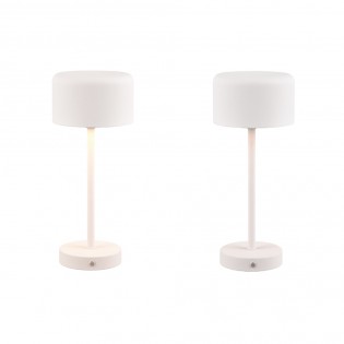 Lámpara de mesa recargable LED Jeff (1.5W)