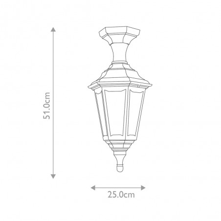 Outdoor Pedestal Lamp Kinsale