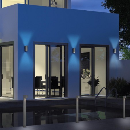 Aplique de pared de exterior Roya II (2 luces)