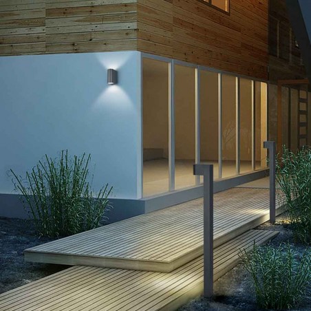 Aplique de pared de exterior Roya II (2 luces)