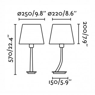 Rem Tischlampe