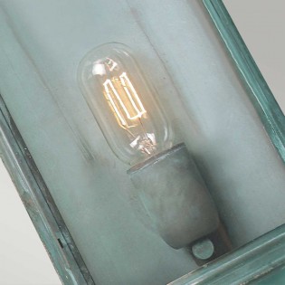 Outdoor Wall Lamp Downing Verdigris