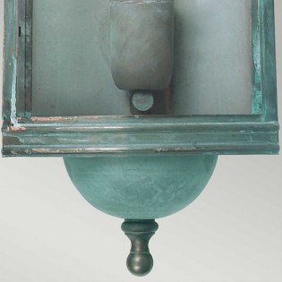 Outdoor Wall Lamp Downing Verdigris