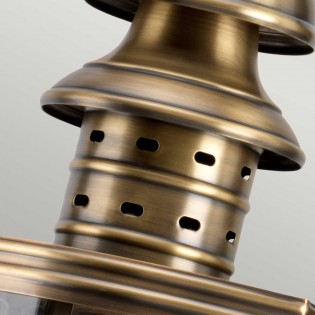 Outdoor Wall Lamp Downing Brass