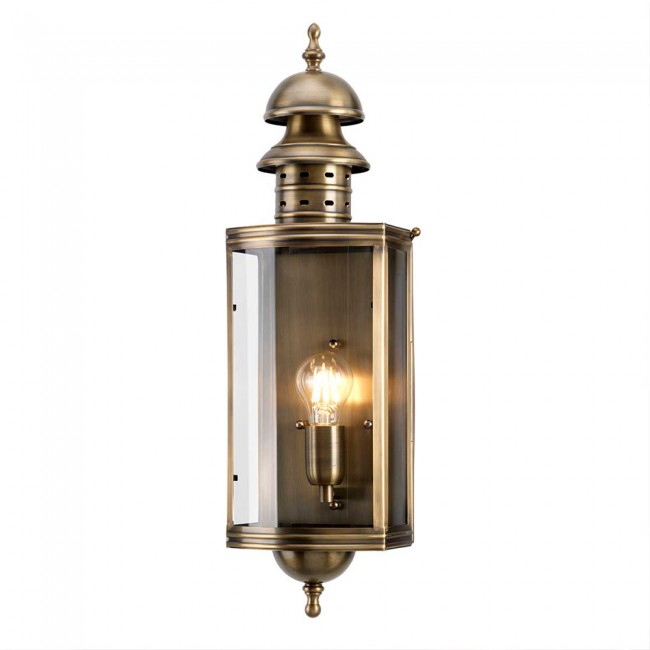 Outdoor Wall Lamp Downing Brass