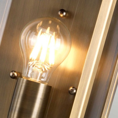Outdoor Wall Lamp Downing Brass