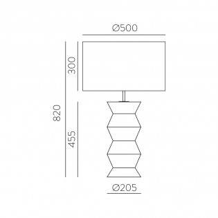 Table lamp Ibiza