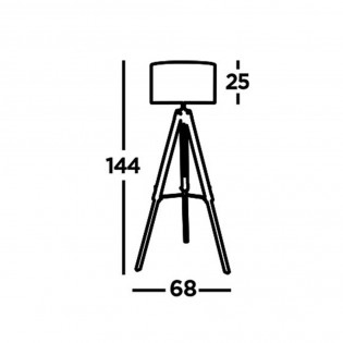 Floor lamp Easel