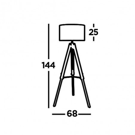 Floor lamp Easel