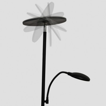 LED Floor Lamp Vinet CCT Dim (30W+6W)