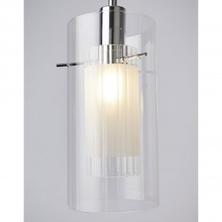 Pendant lamp  Duo 3 lights in line