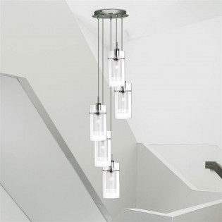 Pendant lamp Duo (5 lights)