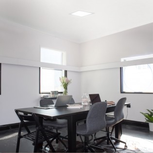 Pack 2 downlights LED white (18W)