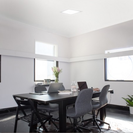 Pack 2 Downlights LED weiß (18W)